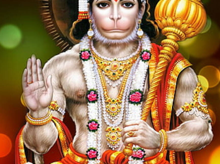 pooja on Hanuman Jayanti