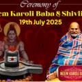 Shivling and Neem Karoli Baba Establishment Ceremony